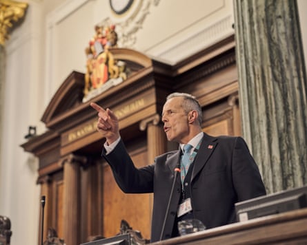 Lancashire County Council MeetingLancashire County Councillor Graham Dalton