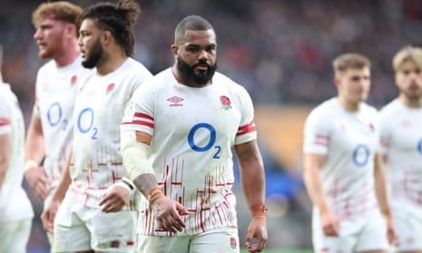 Kyle Sinckler in action for England during the 2023 Six Nations.