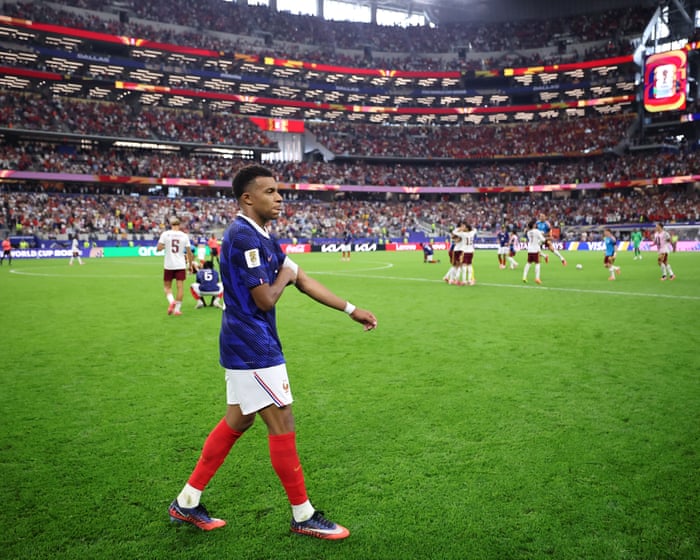 Kylian Mbappé feels sands of time shifting as France suffer fresh World Cup angst