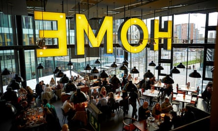 The restaurant at Home, a new arts centre in Manchester.
