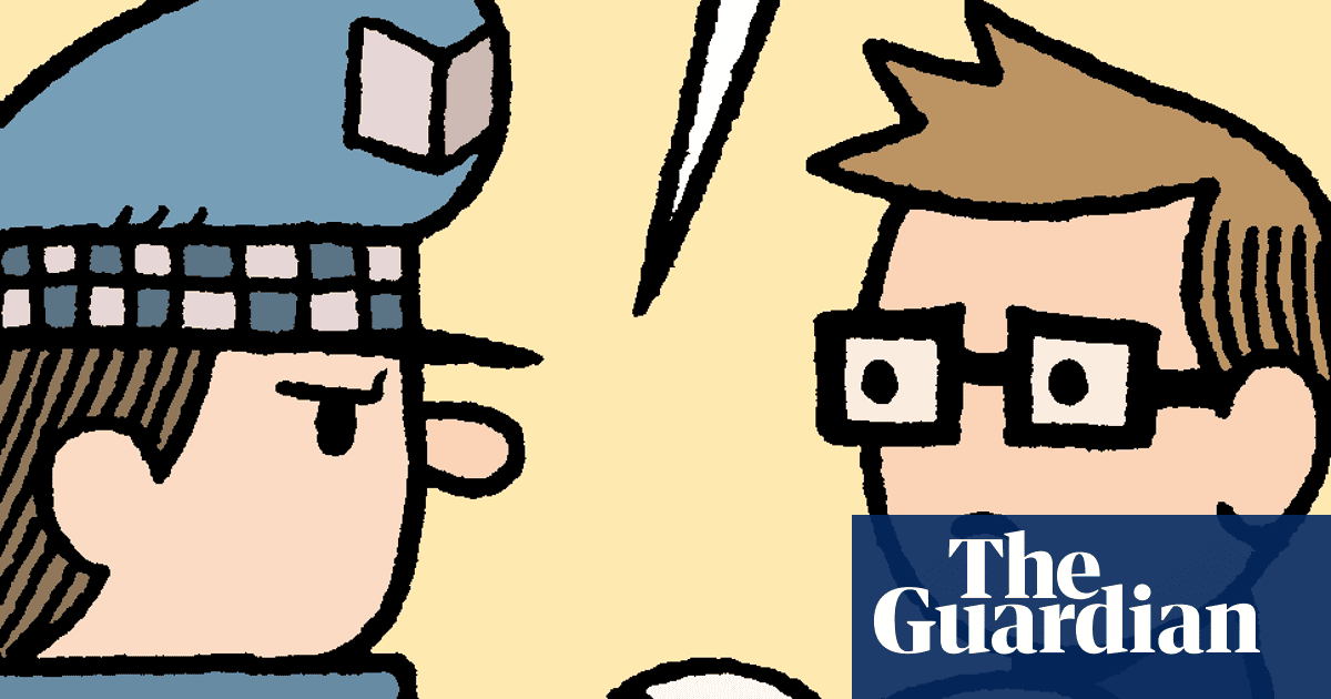 Tom Gauld on performative reading – cartoon