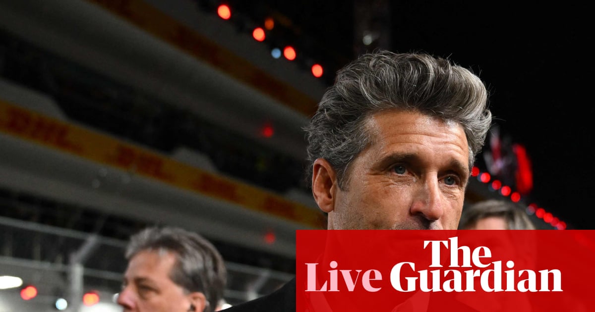 Actor Patrick Dempsey rules out replacing Graham Platner in US Senate race – US politics live