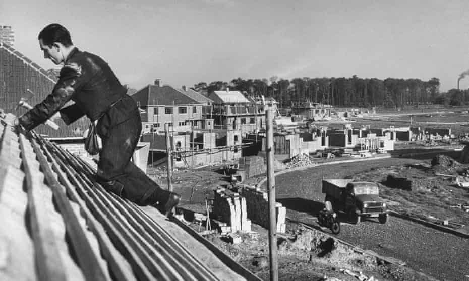 Hundreds of post-war homes being built after Doncaster’s Labour borough council had taken office in 1945.