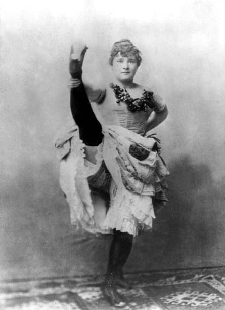‘The Glutton’ … Louise Weber would down spectators’ drink while dancing.