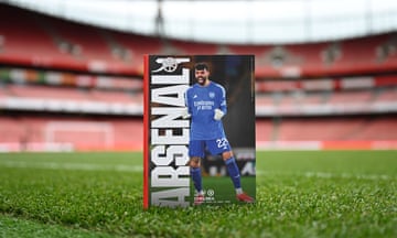 Arsenal FC v Chelsea FC - Premier League<br>LONDON, ENGLAND - APRIL 23: Arsenal matchday programme before the Premier League match between Arsenal FC and Chelsea FC at Emirates Stadium on April 23, 2024 in London, England. (Photo by Stuart MacFarlane/Arsenal FC via Getty Images)