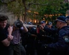 Police watchdog to investigate alleged police brutality at Sydney protest against Isaac Herzog