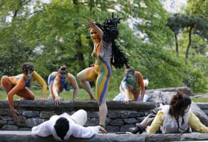 As ninfas executar.