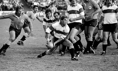 John Robbie in action for Transvaal in the 1980s.