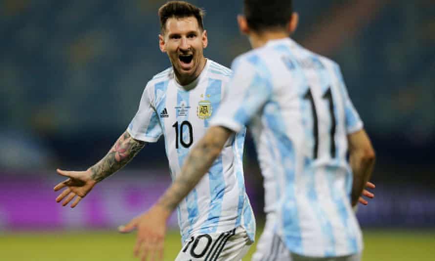 Argentina Face Colombia In Copa America Semis After Messi Magic Copa America The Guardian Argentina Face Colombia In Copa America Semis After Messi Magic Copa America The Guardian