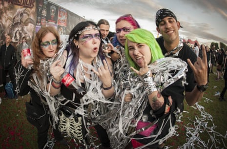 Festivalgoers at Bloodstock festival in 2017 – organisers say they are confident of going ahead this August.