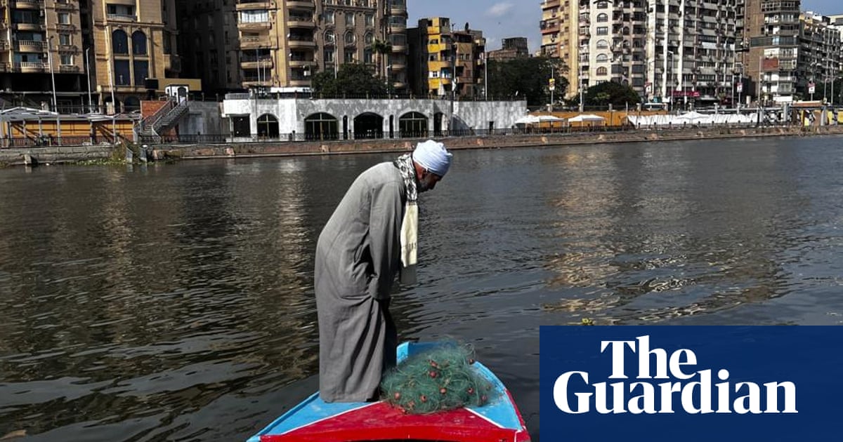 The fish fled': Nile fisherman earning more from collecting plastic than fish