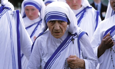 ‘Our calling is not necessarily to cure … suffering shared with Christ’s passion is a wonderful thing’ … Mother Teresa in 1987.