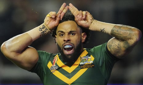 Australia’s Josh Addo-Carr already has 11 tries to his name this world cup.