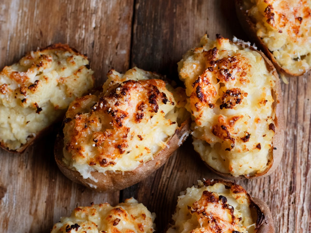 Sour Cream Potato Bake Recipe With Bacon Twice Baked Potatoes With