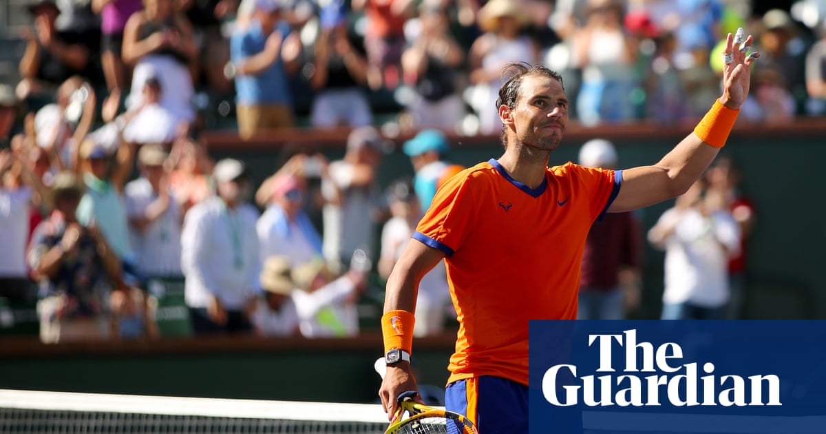 Rafael Nadal expresses sympathy for Osaka but says players ‘need to be ready’ for hecklers – video