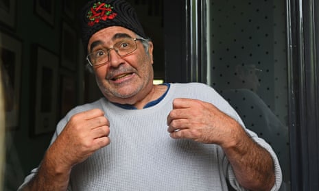 Danny Baker speaks at his London home after he was fired by BBC Radio 5 Live.