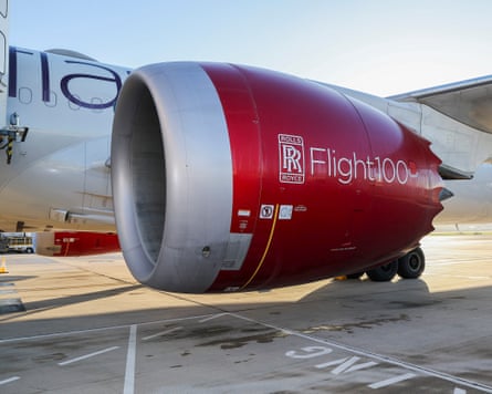 Virgin Atlantic’s flight 100