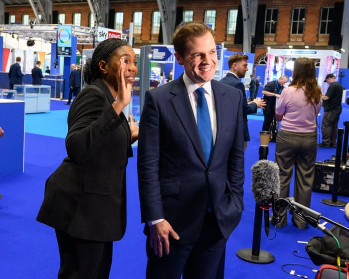 Jenrick addresses Tory conference after being accused of racism over ‘no white faces’ comments about Birmingham – UK politics live