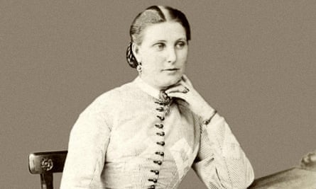 Lady Florence Baker, pictured in London in about 1870.