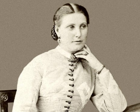Lady Florence Baker, pictured in London in about 1870.