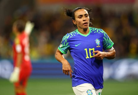Brazil's Marta during the 2023 FIFA Women’s World Cup