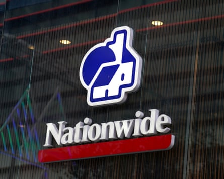 Nationwide building society sign in London