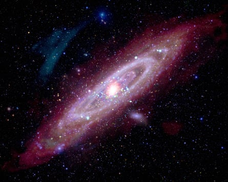 Space photo of the Andromeda galaxy
