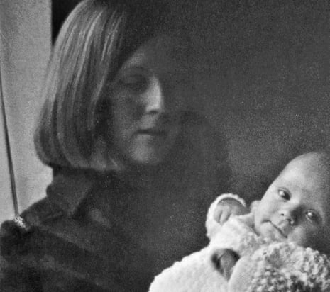 Jill Killington, 16, with the son she called Liam in 1968, just before she had to hand him over for adoption.