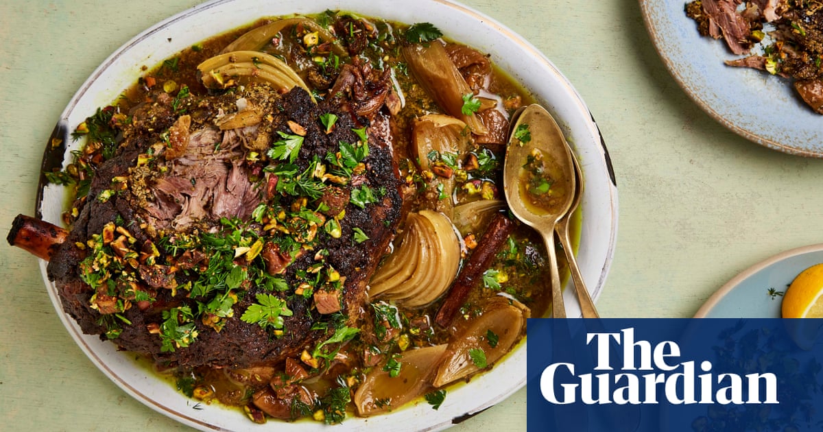 Slow-cooked lamb, chocolate and hazelnut buns: Yotam Ottolenghi’s Easter recipes