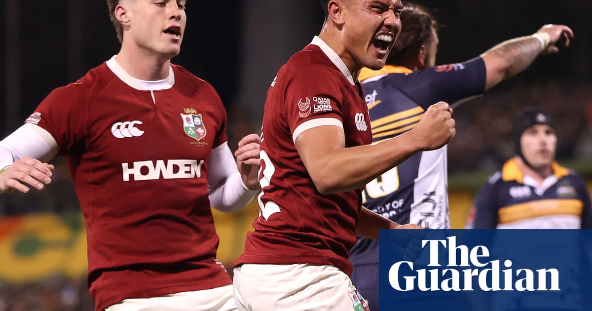 Van der Flier caps patchy Lions' second-half burst against Brumbies after early jitters