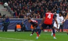Willian's bouncer vaults Chelsea past Lille after Abraham's birthday goal