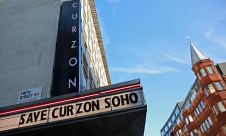 Curzon Soho in London, when it was under threat from Crossrail, 2016.