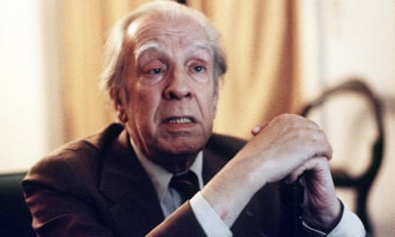 Jorge Luis Borges at home in Buenos Aires in 1981.