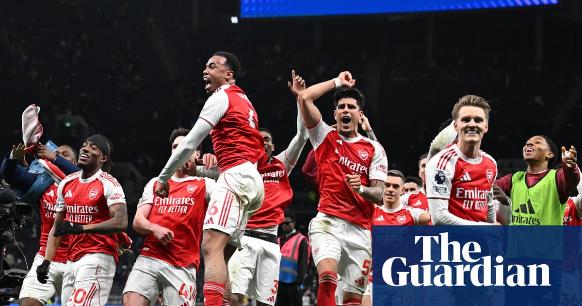 Arsenal run riot at Spurs but Manchester City keep pace – Football Weekly podcast Arsenal run riot at Spurs but Manchester City keep pace – Football Weekly podcast