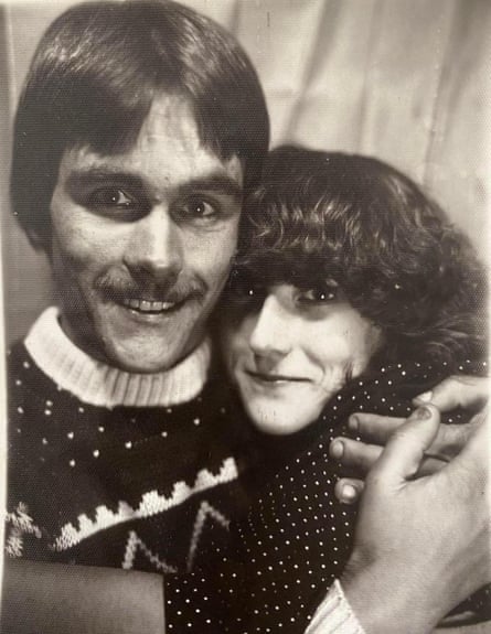 An early photograph of Dave and Julie