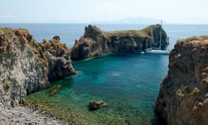 Cala Junco on Panarea,
