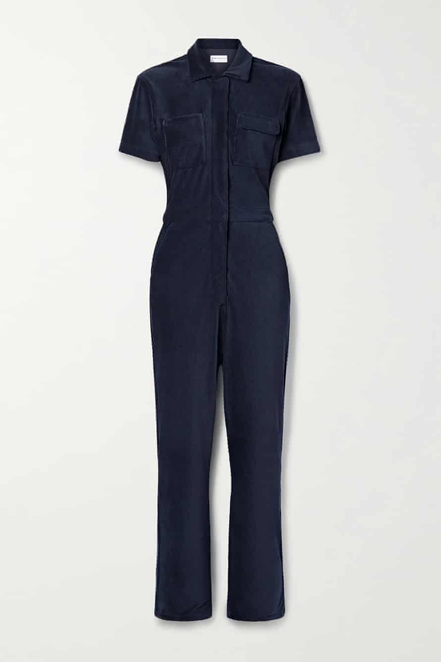Blue corduroy work suit £ 325, Rivet Utility net-a-porter