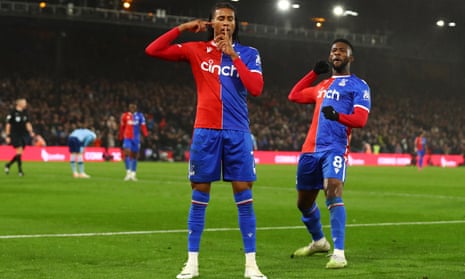 Goal celebrations for Michael Olise.