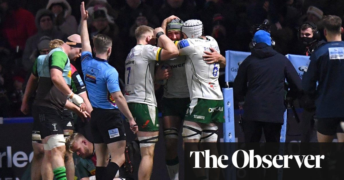 Creevy and Simmons upset Harlequins to edge London Irish to victory