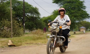 Sister Kate Costigan takes to the road to promote take-up of HIV testing and treatment.