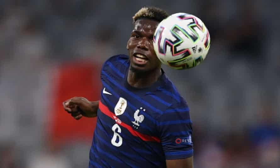 Paul Pogba was the man of the match for France against Germany.