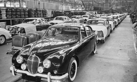 The Jaguar factory in Coventry, 1962