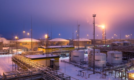Taneco oil refining and petrochemical complex in Tatarstan, Russia