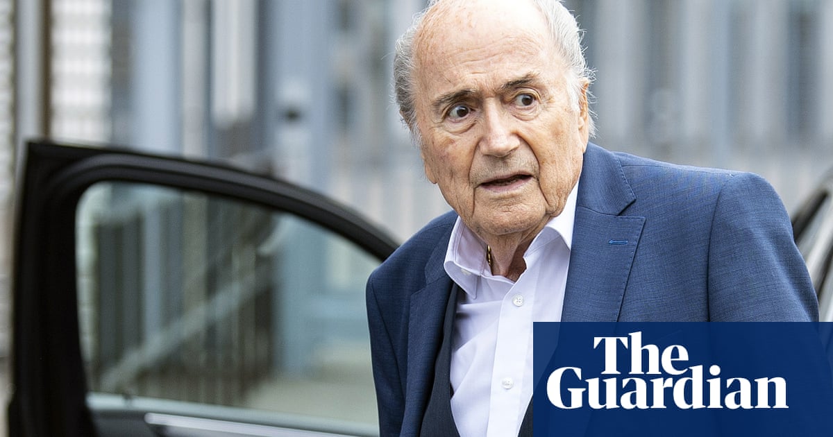 Former Fifa president Sepp Blatter stable after being taken to hospital
