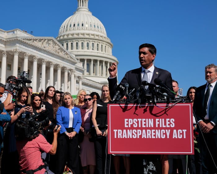 Democratic representative urges former prince Andrew to testify over Epstein