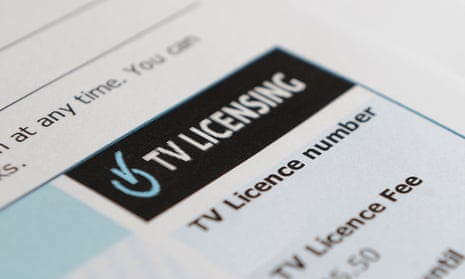 TV licence form