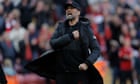 Jürgen Klopp understands Liverpool - and has made everything hit different | Hannah Jane Parkinson
