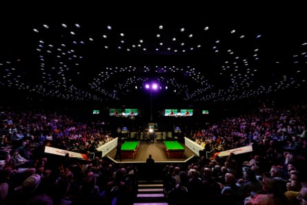 A view of the Crucible theatre.