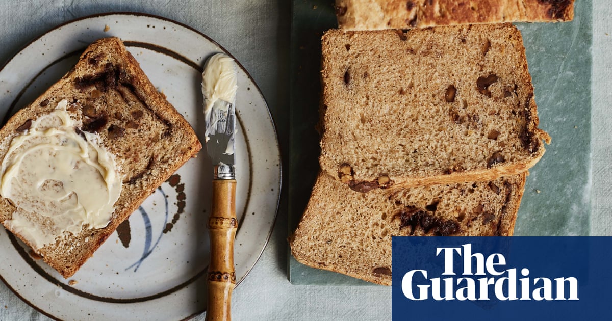 Ravneet Gill’s recipe for malted walnut and chocolate chip breakfast loaf