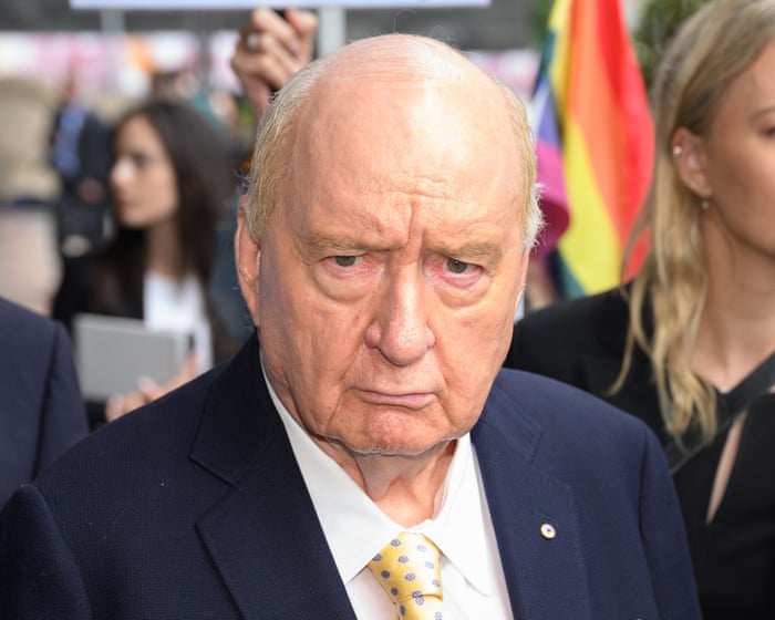 Alan Jones pleads not guilty to 27 charges after number of alleged victims drops from 11 to nine